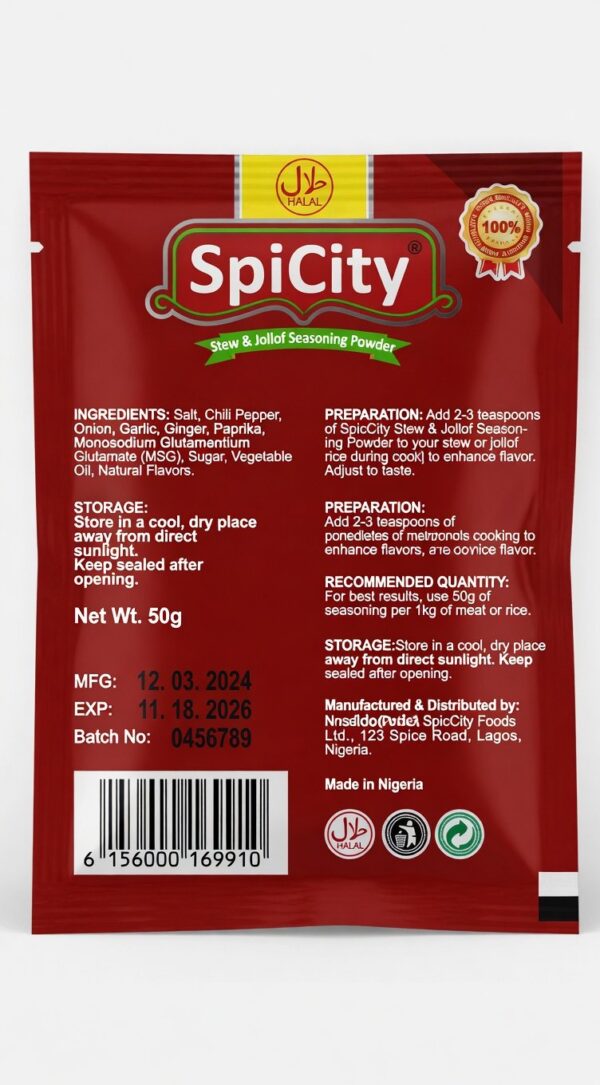 SpiCity Stew & Jollof Seasoning