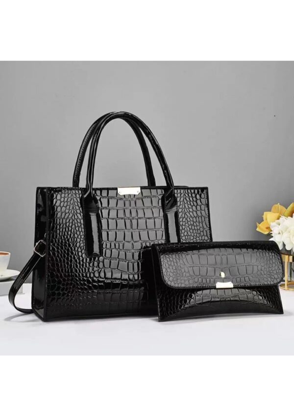 Bright Crocodile Pattern Women'S Bag